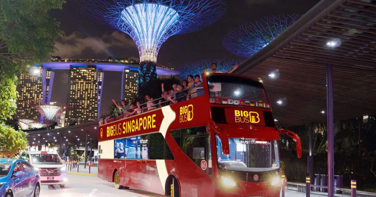 Big Bus Singapore Night City Tour