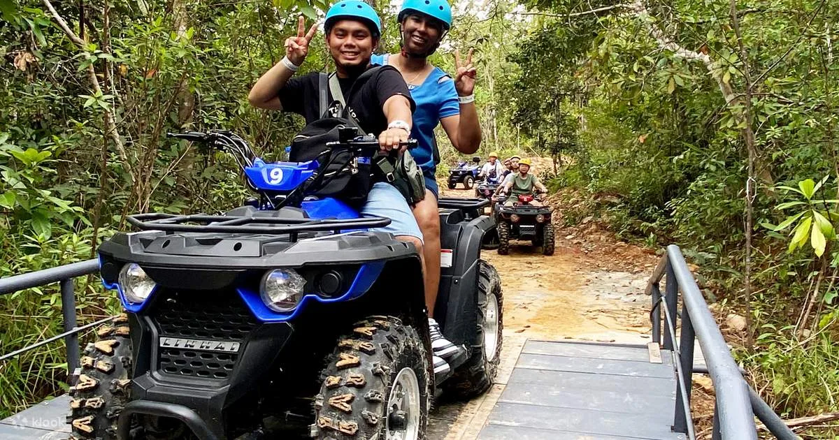 Sky ATV Ride at Mountain Machinchang, Langkawi Skycab