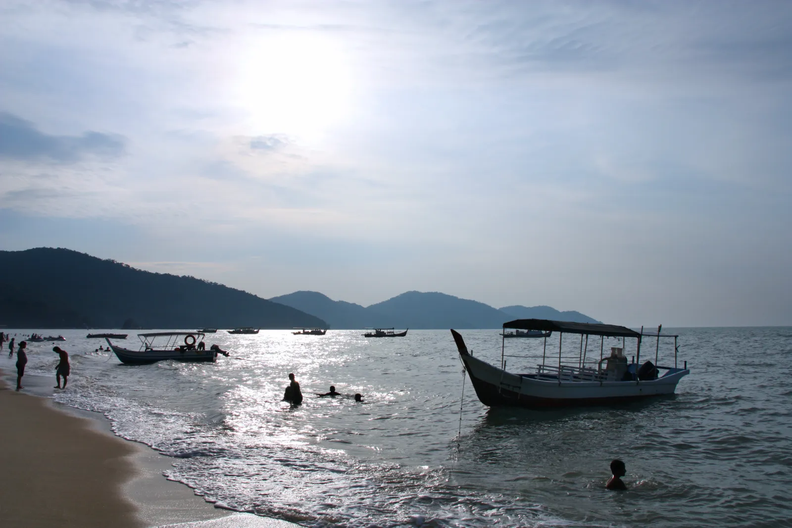 Batu Ferringhi beach in Penang, a top retirement destination
