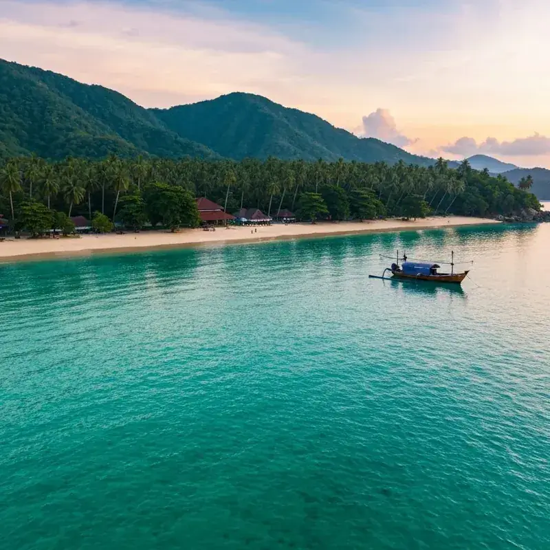 Un complexe de luxe à Langkawi