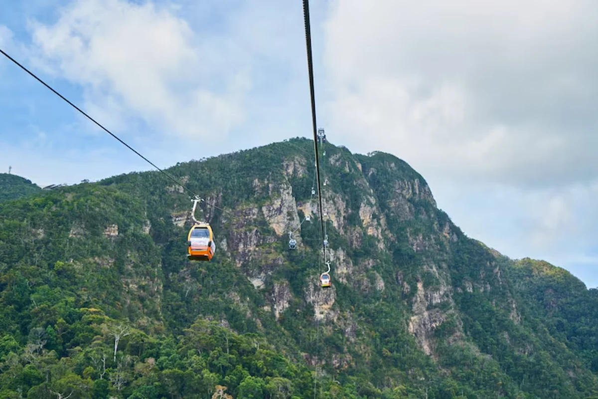 Vue sur les collines de Genting Highlands